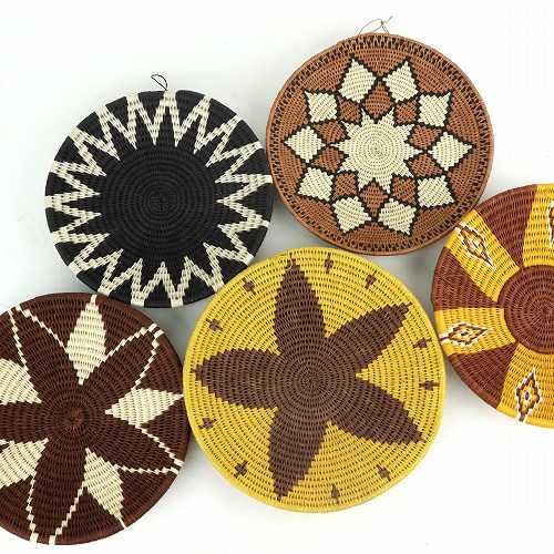 マスビンゴサイザルバスケット 大 アソート