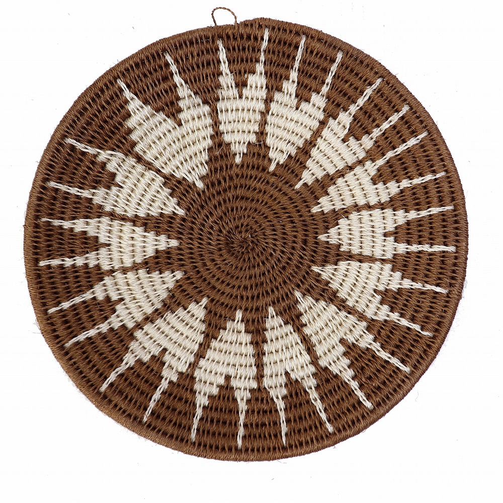 マスビンゴサイザルバスケット 大 一点物 26