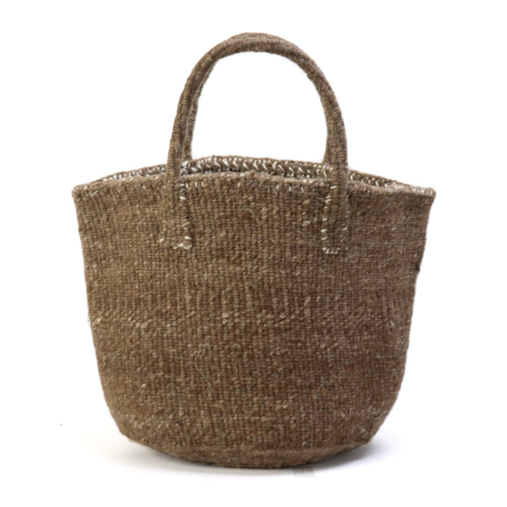 羊毛サイザルバッグ9インチ共手 アソート