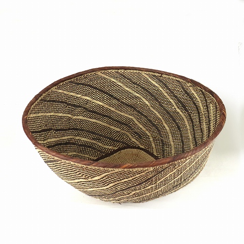 トンガビンガかご フルーツボウル 口径30CM