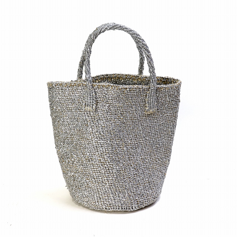 プラスチックサイザルバッグ共手8x10 プラチナ