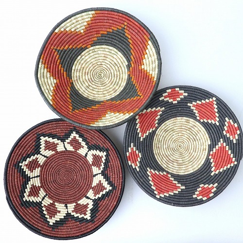 ルボナバスケット 平かご アソート