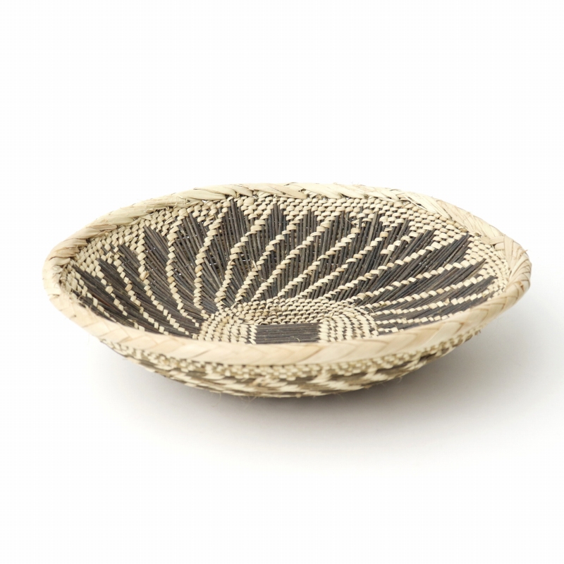 ザンビア ムニュムブエ平かご 小 アソート