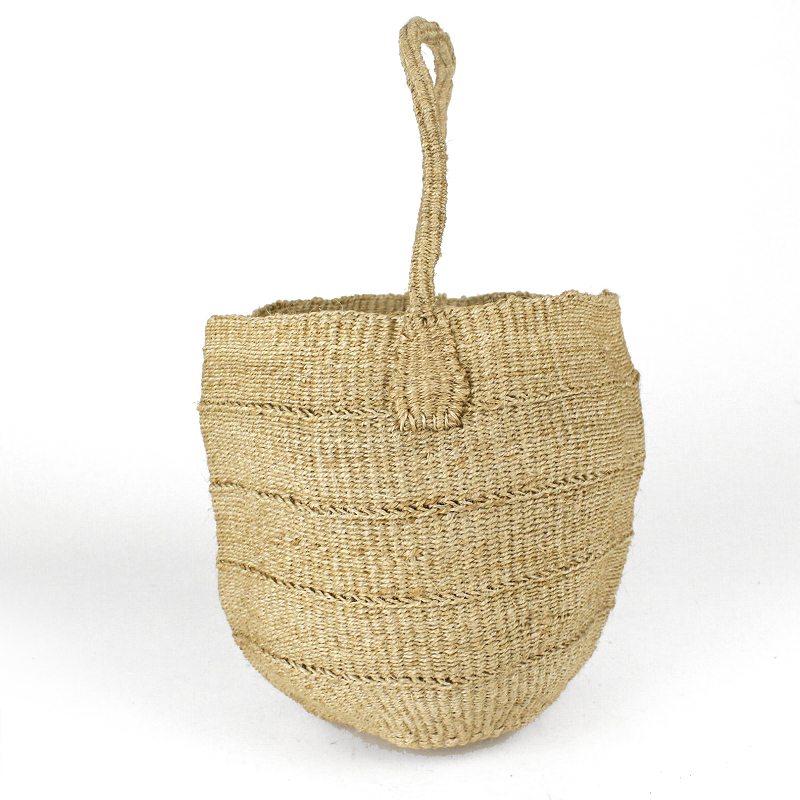 サイザルバッグ ワンハンドル ムツリマラインズ カーキ