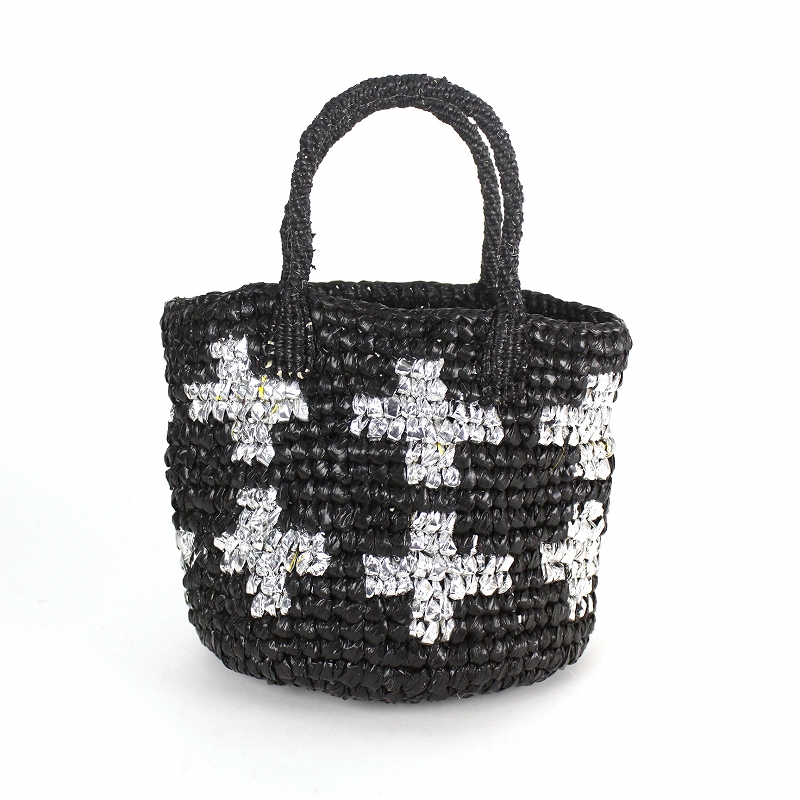 ポリクロシェ共手9インチ プラス 黒xプラチナ