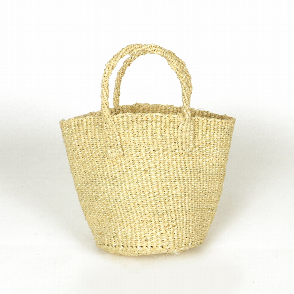 ラフィアサイザルバッグ ミニ ミックス 生成