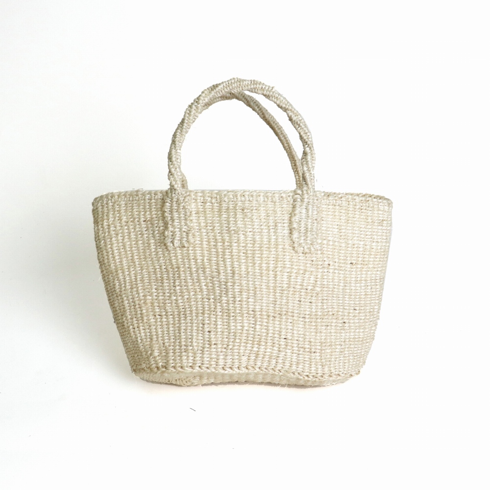 サイザルバッグ楕円底8x4x6 生成