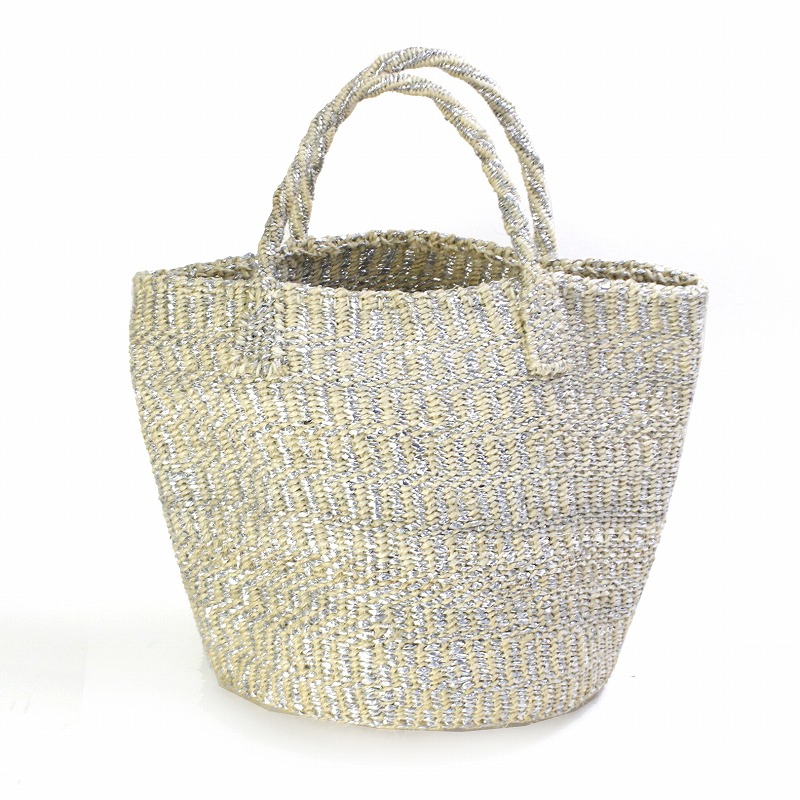 プラスチックサイザルバッグ共手10インチ スタンディングラインズ 生成xプラチナ