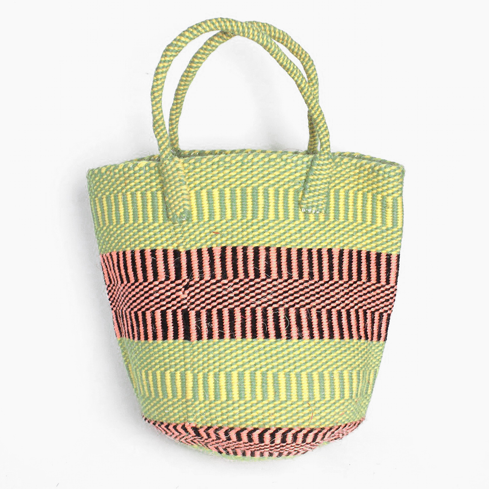 アップサイクルアクリルバッグ 9インチ  06  一点物