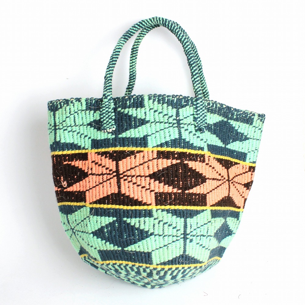 アップサイクルアクリルバッグ 9インチ  11  一点物