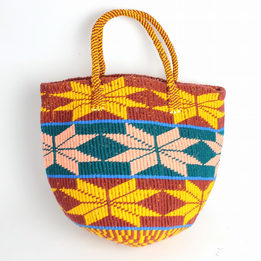 アップサイクルアクリルバッグ 9インチ  12  一点物