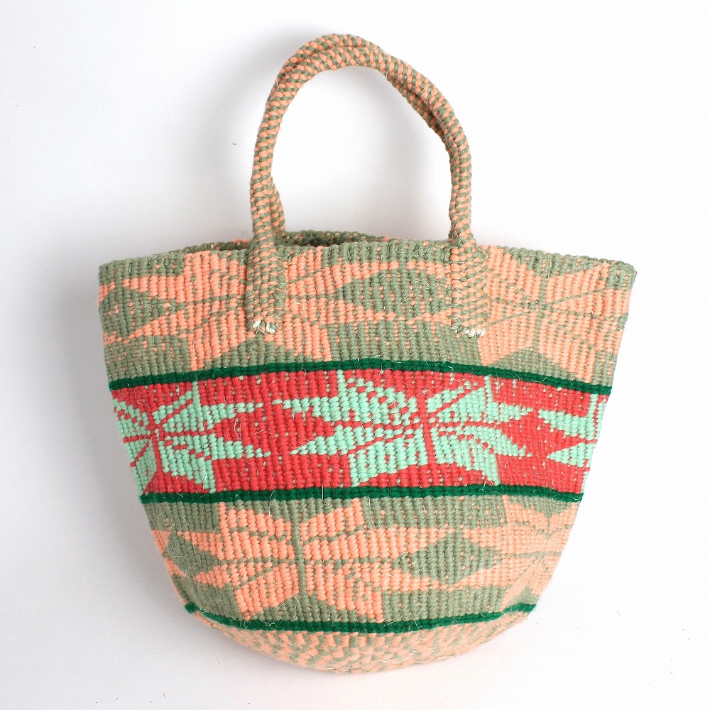 アップサイクルアクリルバッグ 9インチ  14  一点物