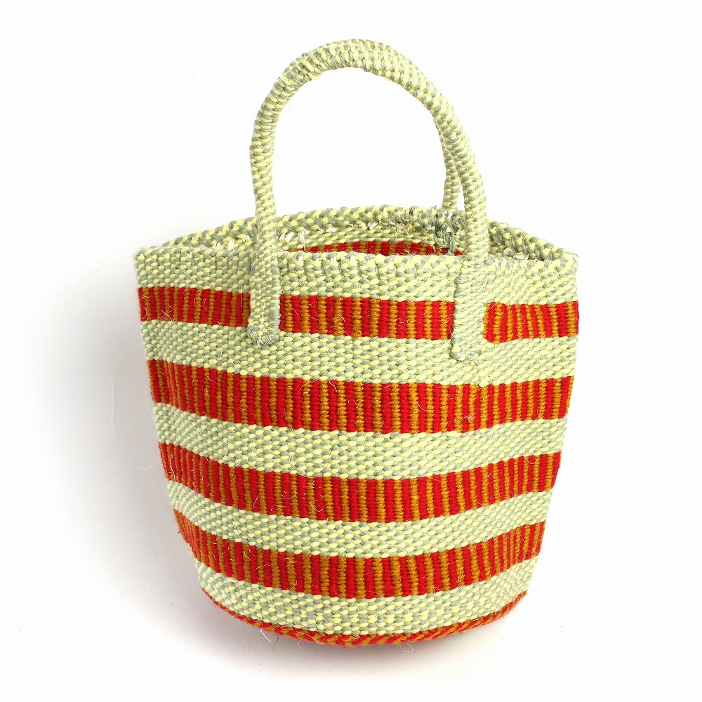 アップサイクルアクリルバッグ 9インチ  _16一点物