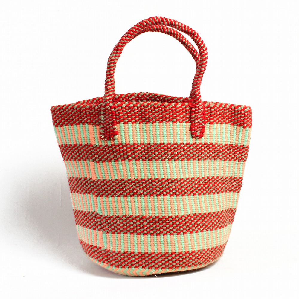 アップサイクルアクリルバッグ 9インチ  _17一点物