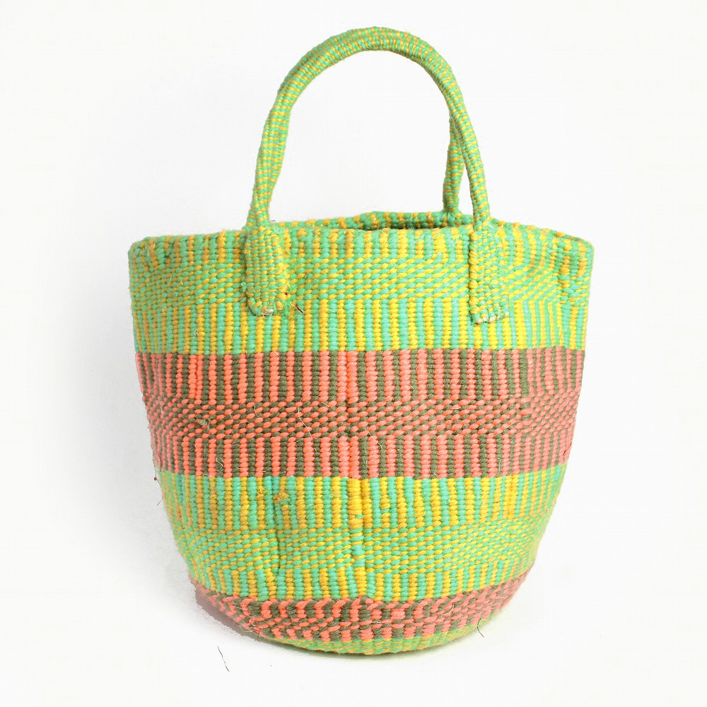 アップサイクルアクリルバッグ 9インチ  _18一点物