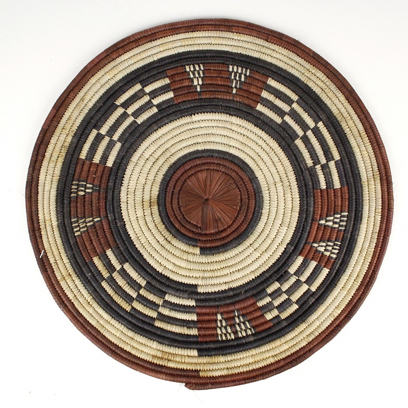 フラニ円形テーブルマット　大