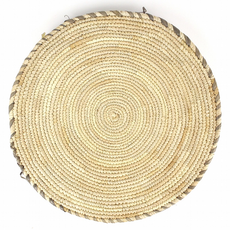 フラニ円形テーブルマット　大 良 無地