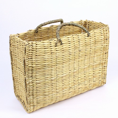 ストロー四角カゴ かぶせなし S