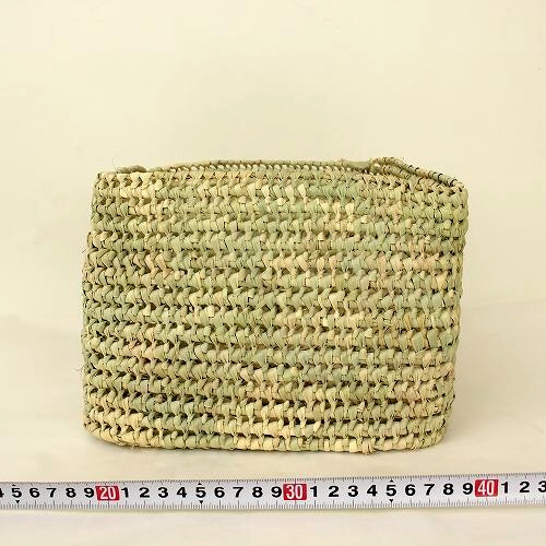 【SALE】LUXパームカゴ 26x26 H18 18SS一点もの @3800→3040円