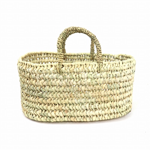 パーム楕円カゴ S ドームハンドル