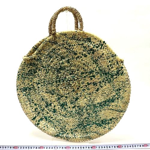 丸ペッタリカゴ ペイント ダークグリーン 20SS一点 @6400→5120円