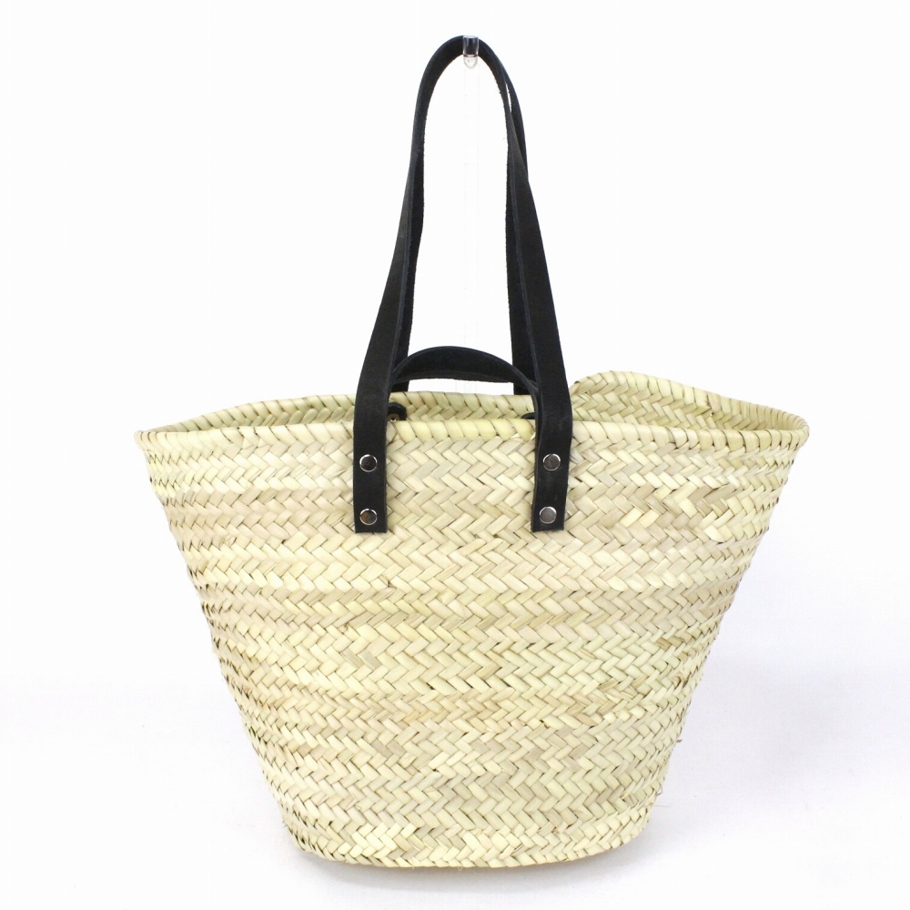 タザ楕円底 M 長短ハンドル 黒革