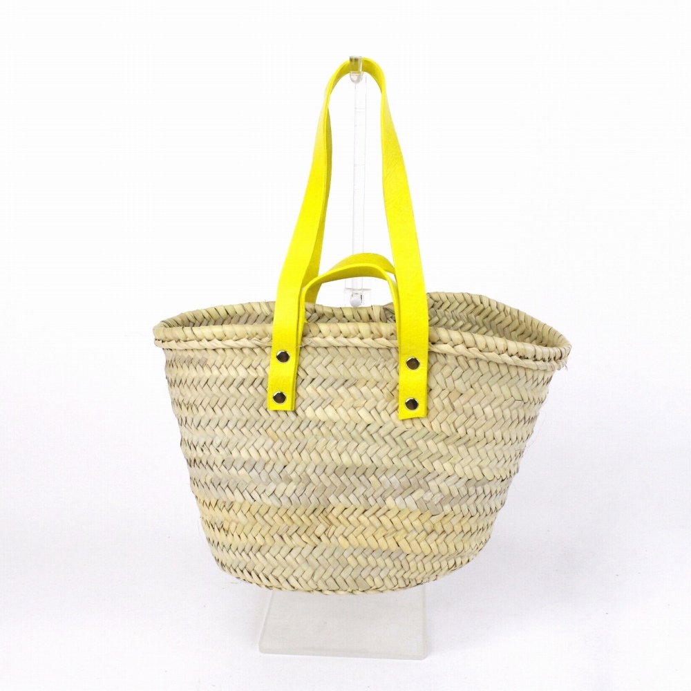 タザ楕円底 SS 長短ハンドル 黄革 23SS一点物 @5600→4480円