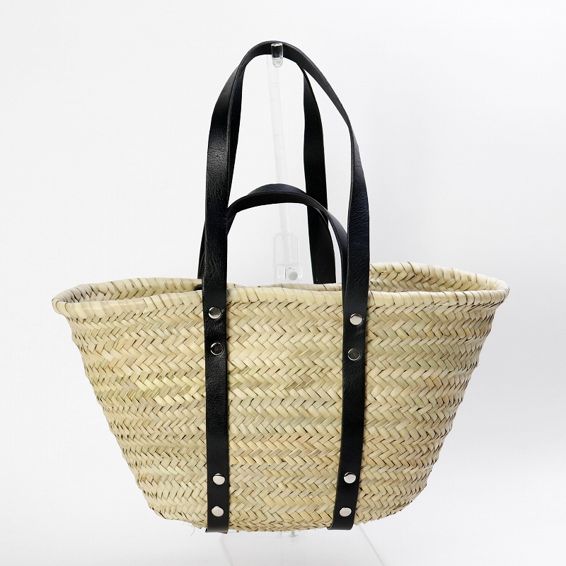 タザ楕円底 S 長(48CM)短(25CM)ハンドル 黒革