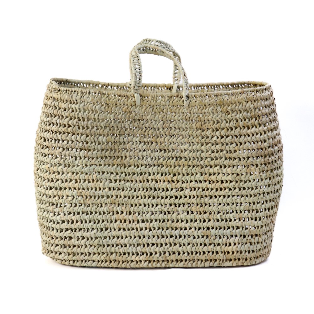 シンプル透かし編み ミニハンドル 大