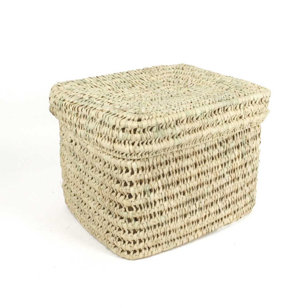 LUXパーム 四角BOX収納かご 中