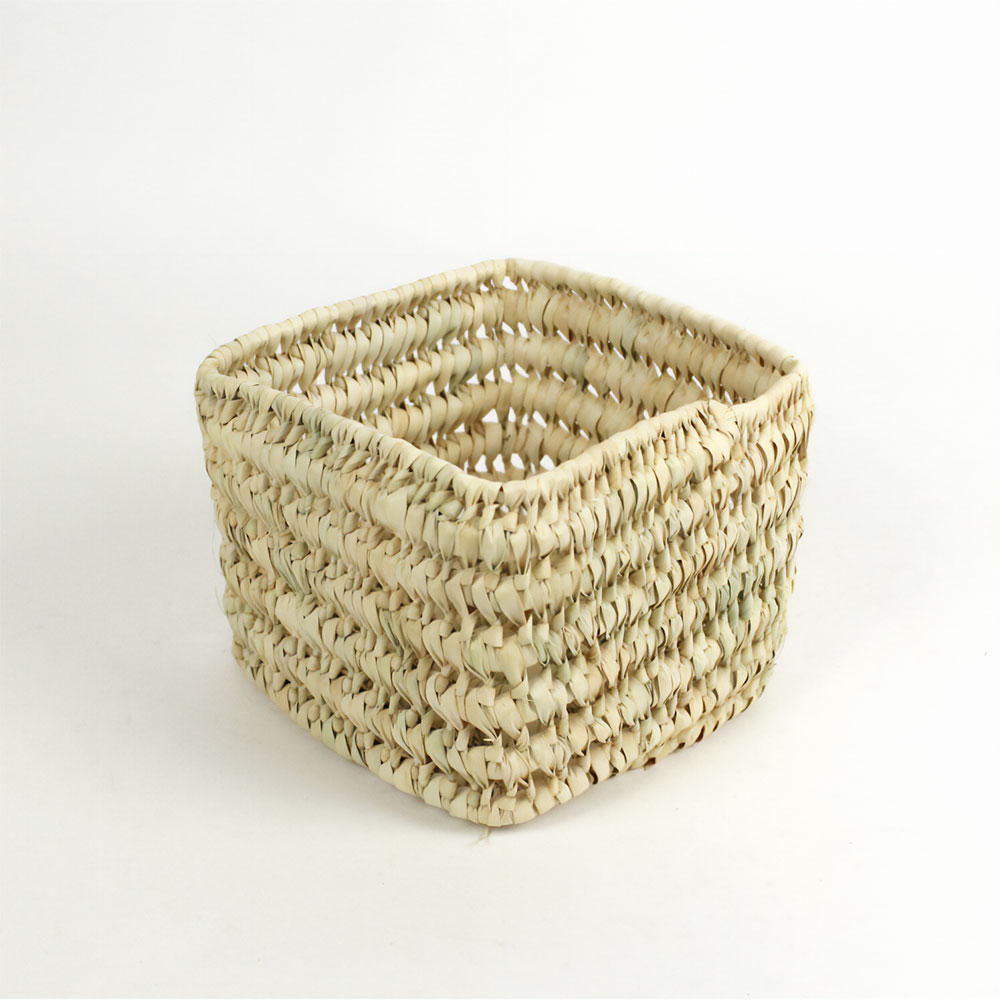 パーム収納バスケット 四角 小