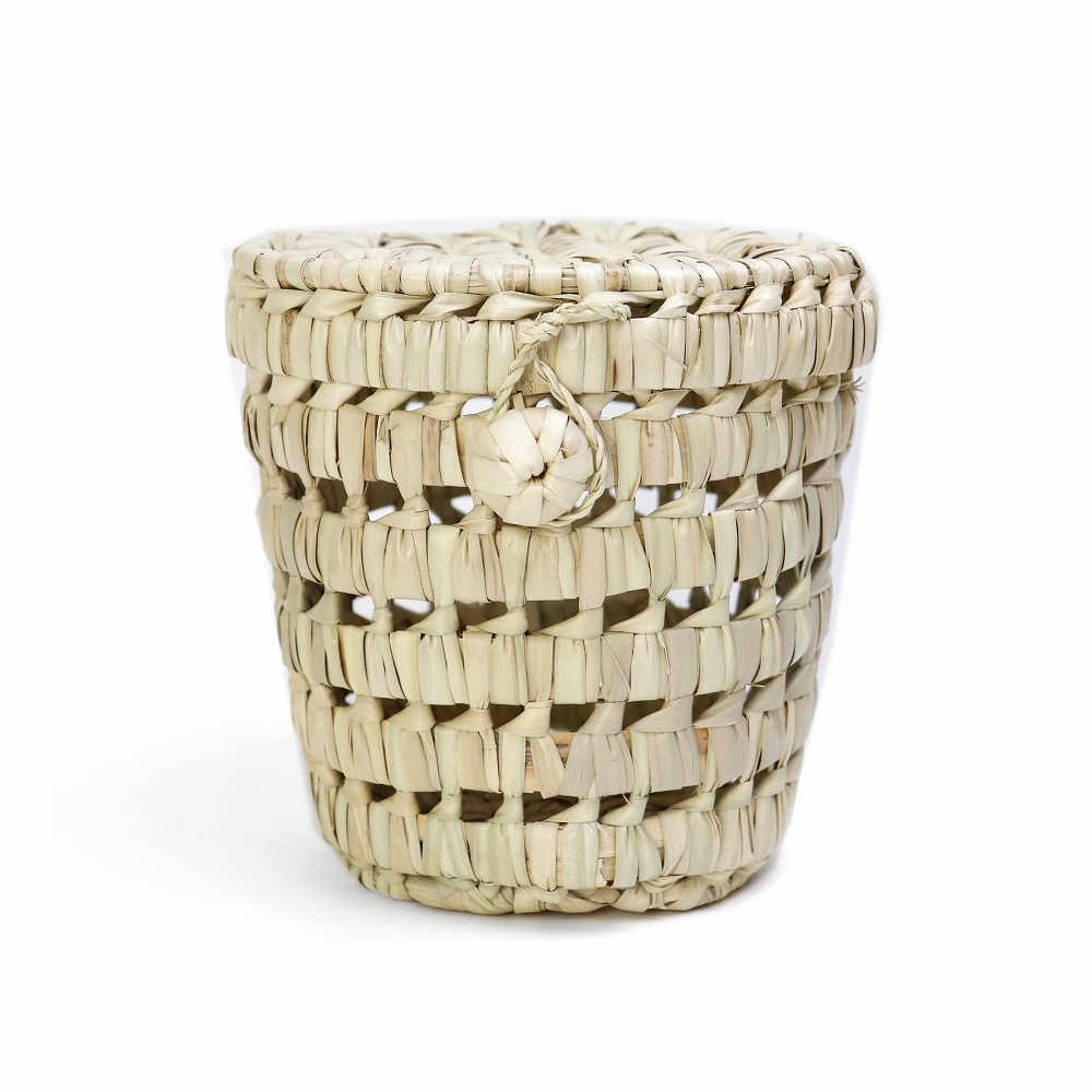 クスブ水草丸底ミニBOX 蓋つき