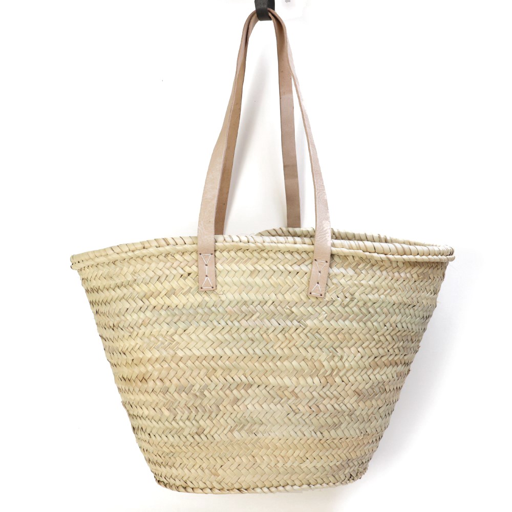 タザ楕円 M 長革ハンドル 生成革