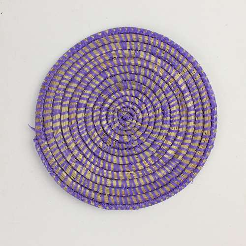 【SALE】セネガル ランチョンマット単色 M 紫 @700→560円