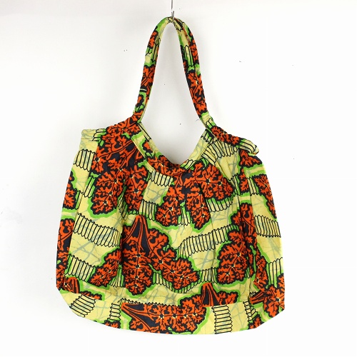 モーリタニア布バッグ ギャザータイプ 04