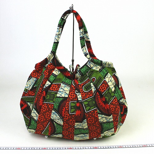 パーニュバルーンバッグ パッチワーク 布柄アソート