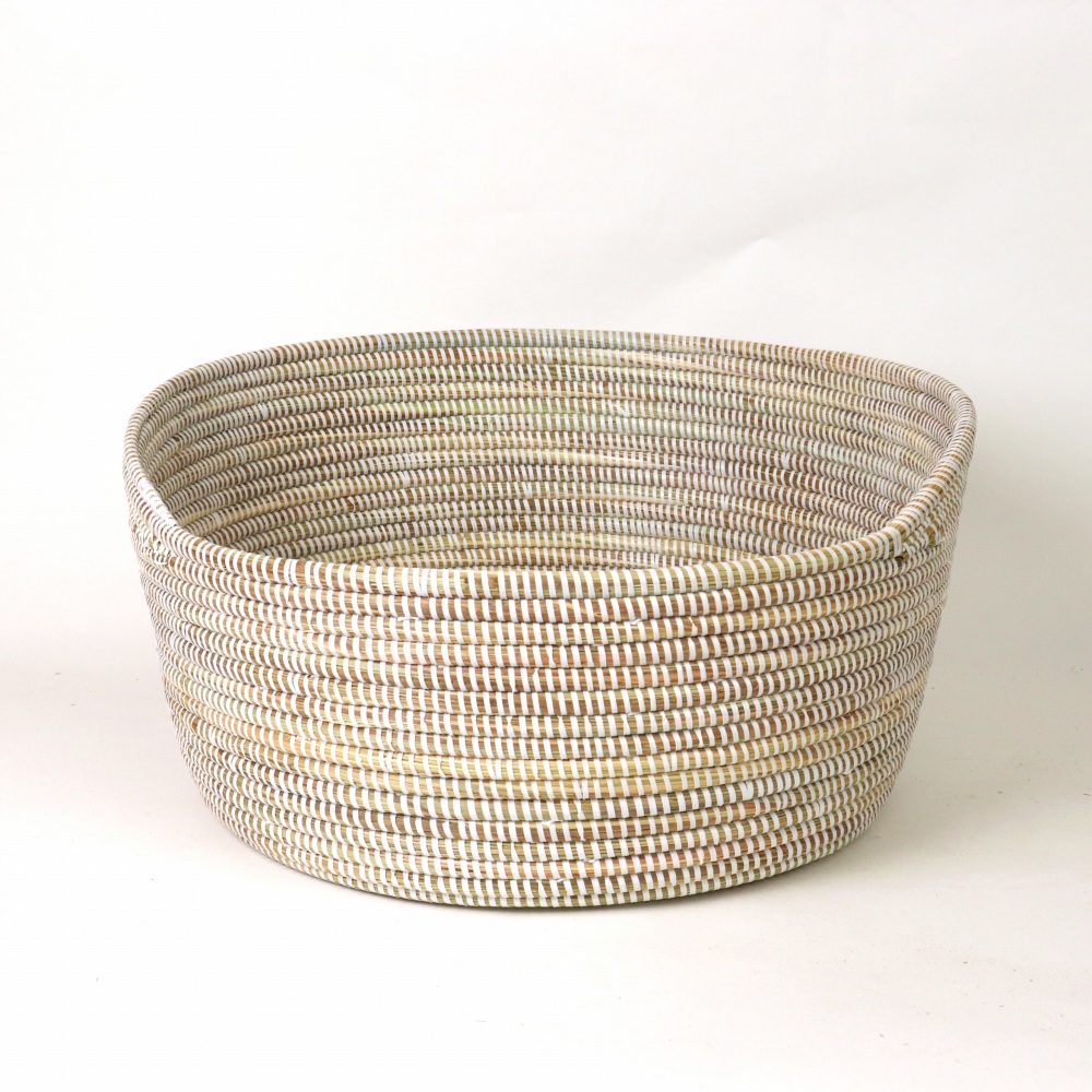 セネガル猫カゴ 白単色