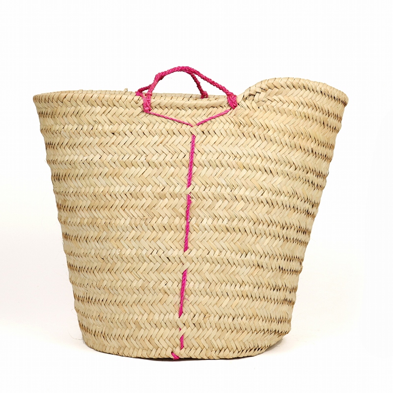 ムワンガバスケット MWANGA M ピンクハンドル