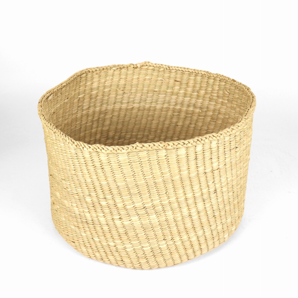 イリンガ収納かご ラウンド 大 24SS一点物 @9500→7600