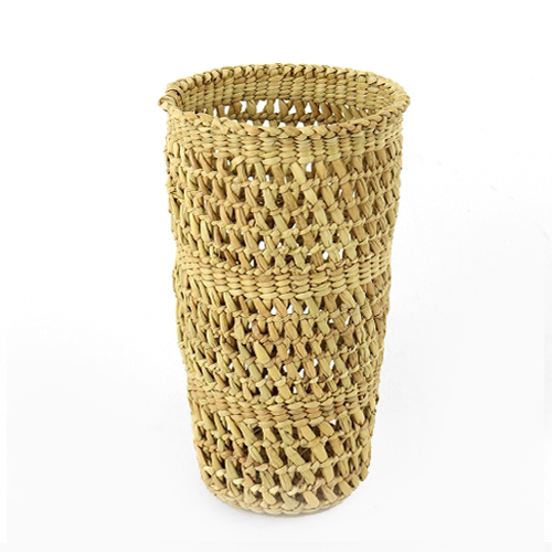 イリンガバスケット透かし編み タンブラー型