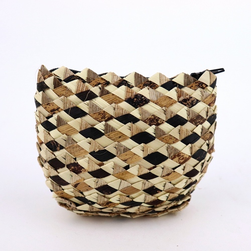 ラフィア小銭入れ 角型