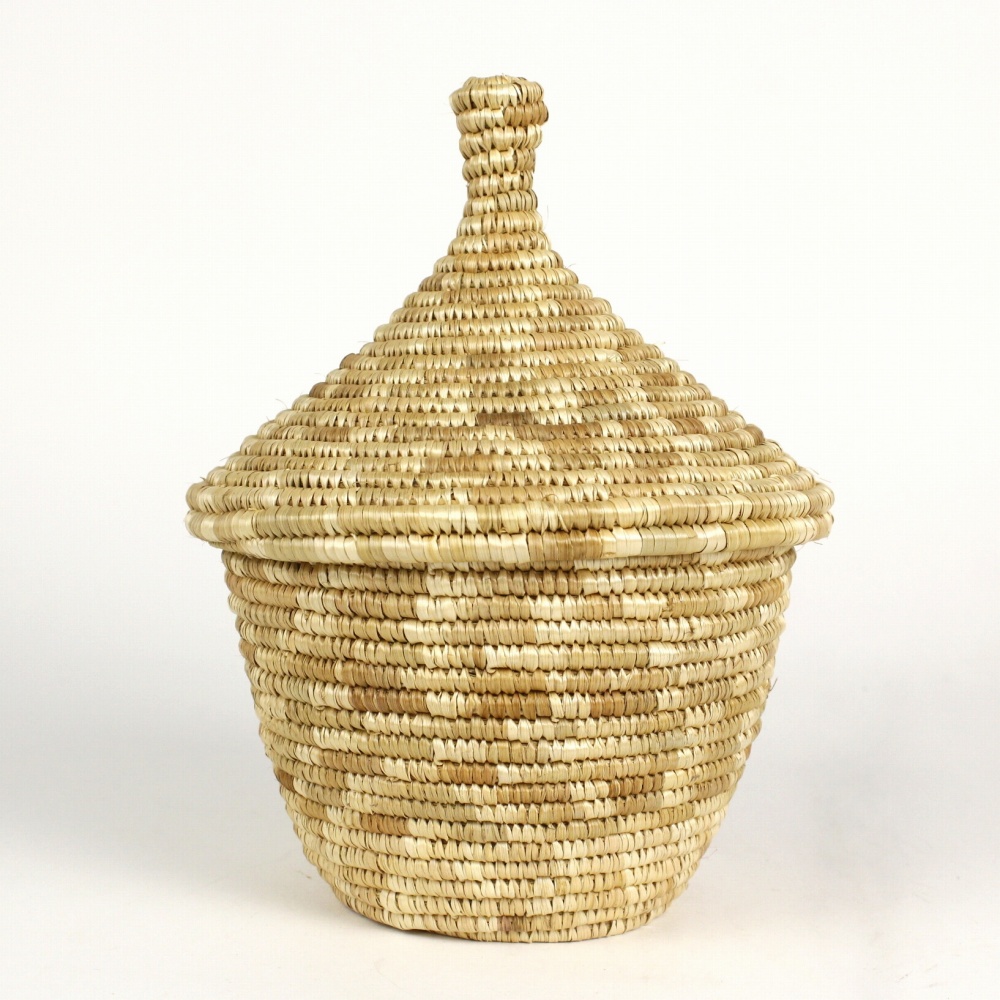 キビの葉ルボナバスケット M ナチュラル