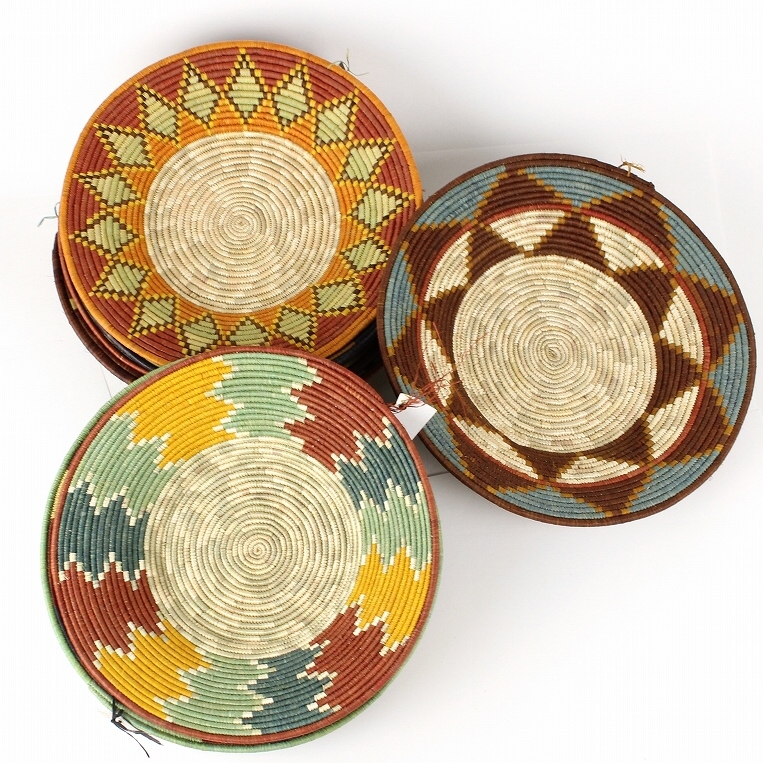 キビの葉ルボナボウルバスケット M カラー アソート