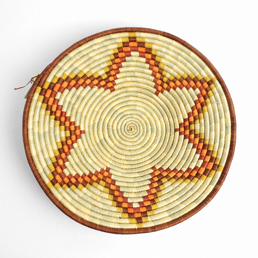 キビの葉ルボナボウルバスケット M カラー アソート _53  一点物