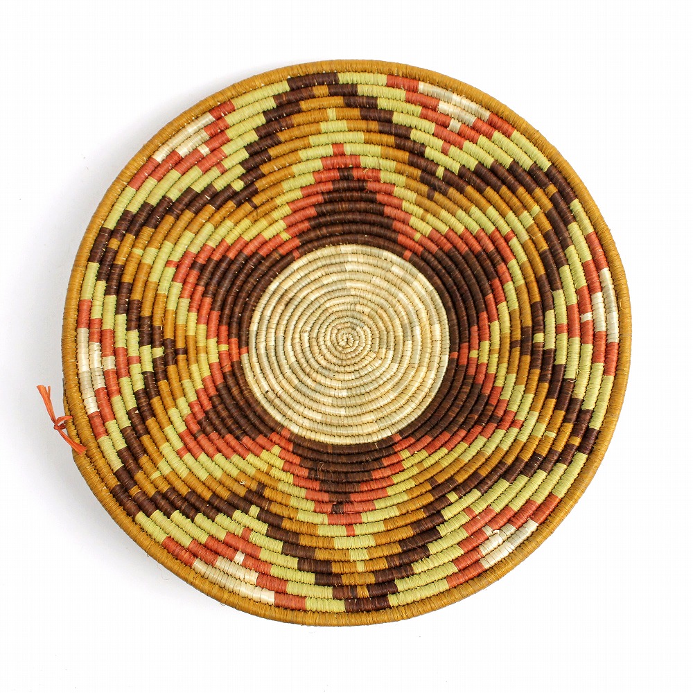 キビの葉ルボナボウルバスケット M カラー アソート _62  一点物