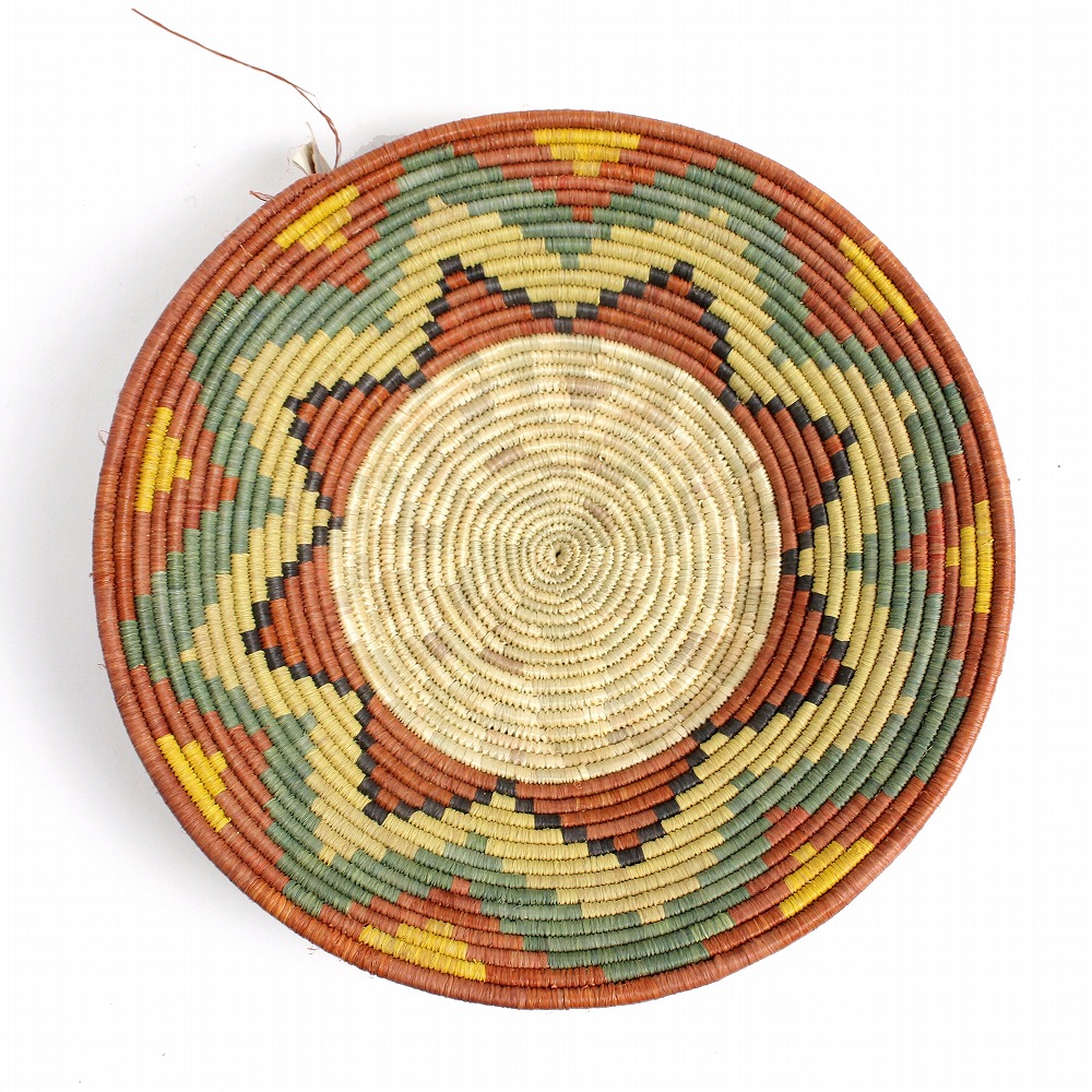 キビの葉ルボナボウルバスケット M カラー アソート _63  一点物