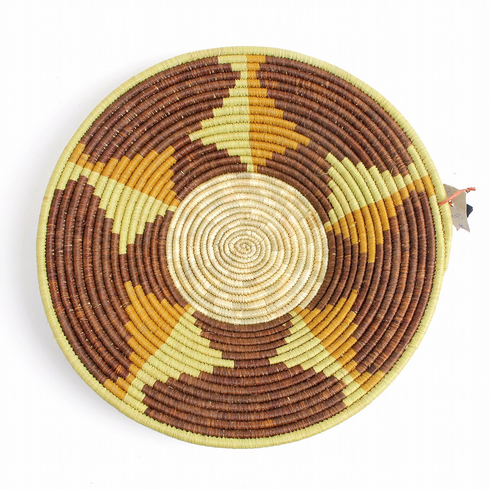 キビの葉ルボナボウルバスケット M カラー アソート _67  一点物