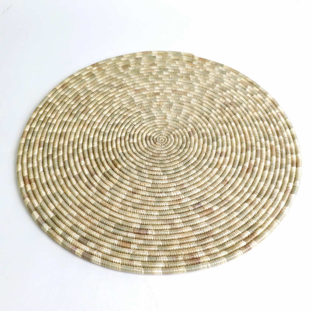 キビの葉ルボナ テーブルマット ナチュラル 24SS一点物 @6000→4800