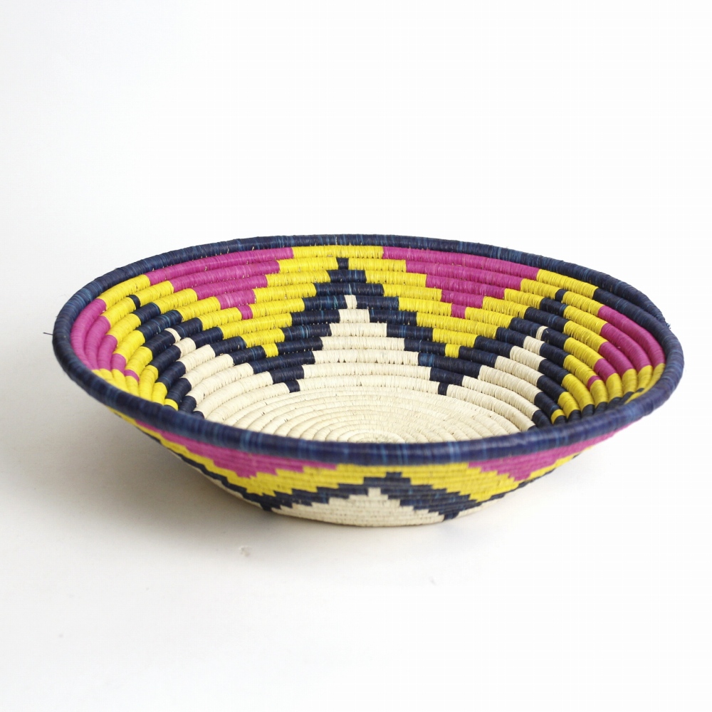 ルウェンゾリ ボウルバスケット スター 中 ピンク 24SS一点物 @4000→3200