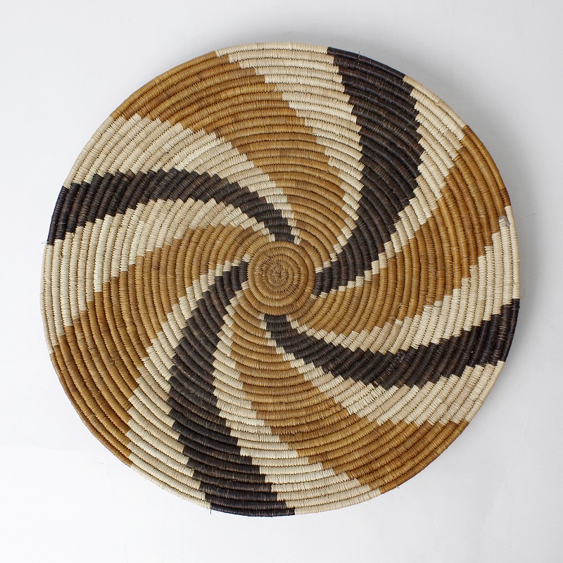 ボツワナバスケット トレイ 一点物02